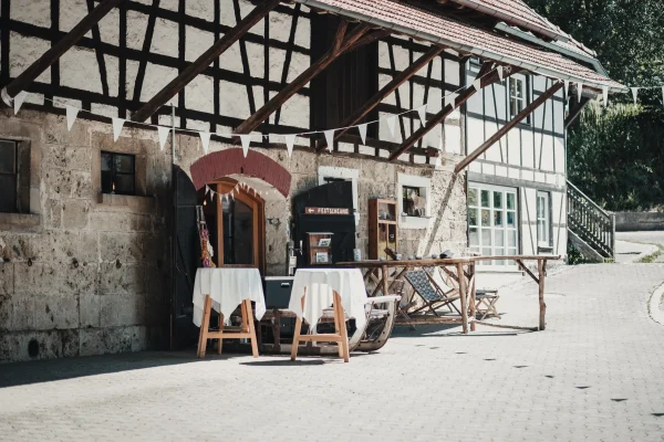 Hofgut Uhenfels Bad Urach Stimmungsvolle Dekoration für die Gäste
