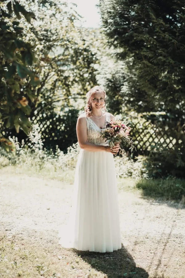 Vorbereitung auf die Trauung beim First Look